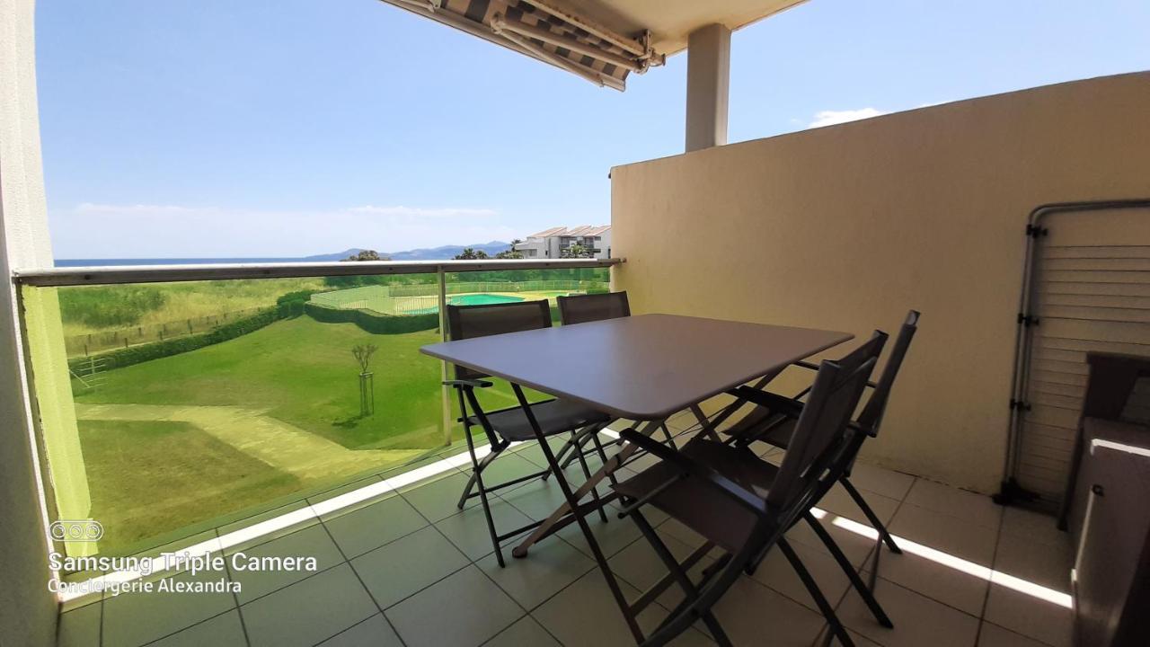 Les Goellettes : Vue Mer Et Piscine Saint-Cyprien  Exterior foto